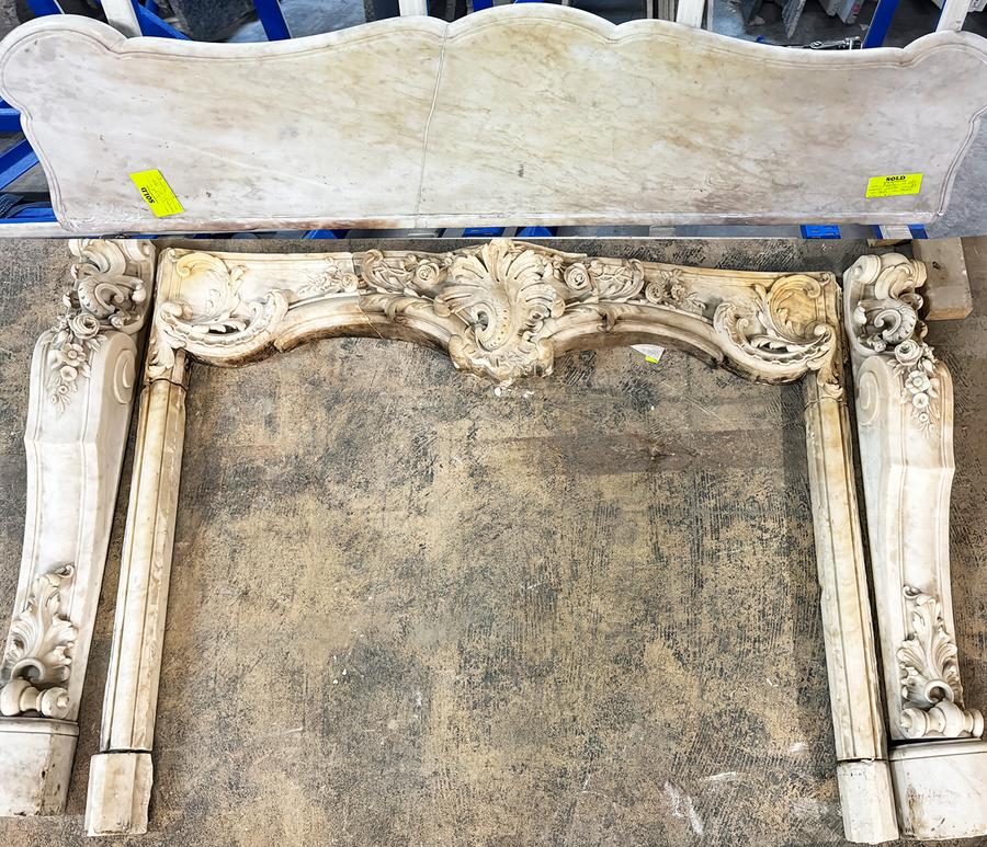 Camus Marble Mantel- more than 100 years old