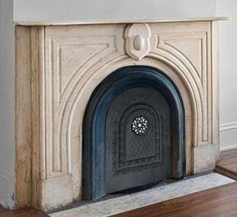 Pair of Victorian Mantels